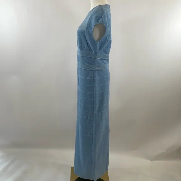 Herve Leger Sheer Bustier Gown L - Picture 8 of 13